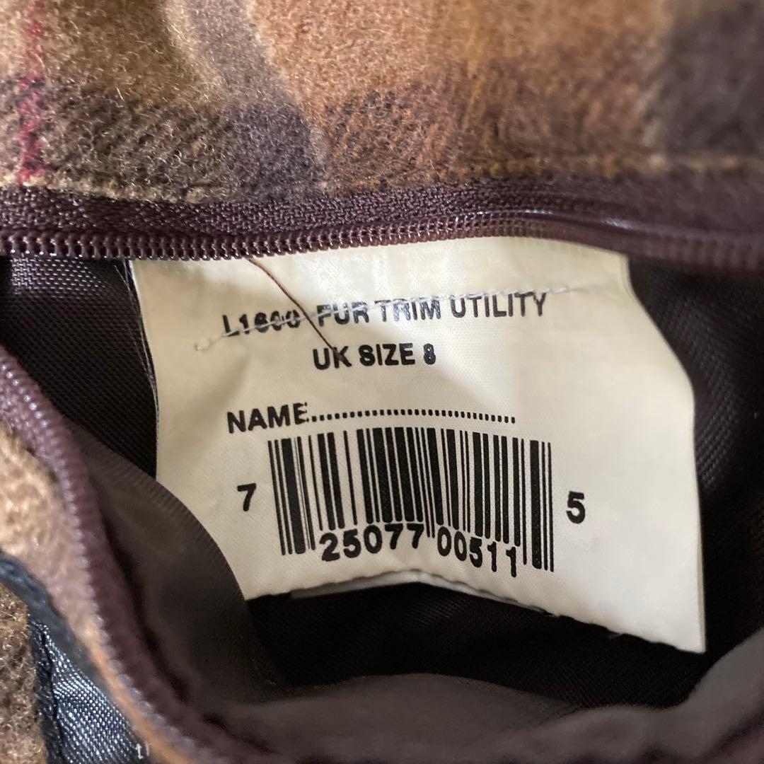 155 BARBOUR FUR TRIM UTILITY ユーティリティー