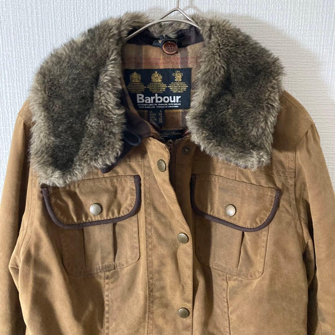 155 BARBOUR FUR TRIM UTILITY ユーティリティー