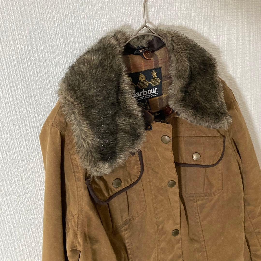 155 BARBOUR FUR TRIM UTILITY ユーティリティー