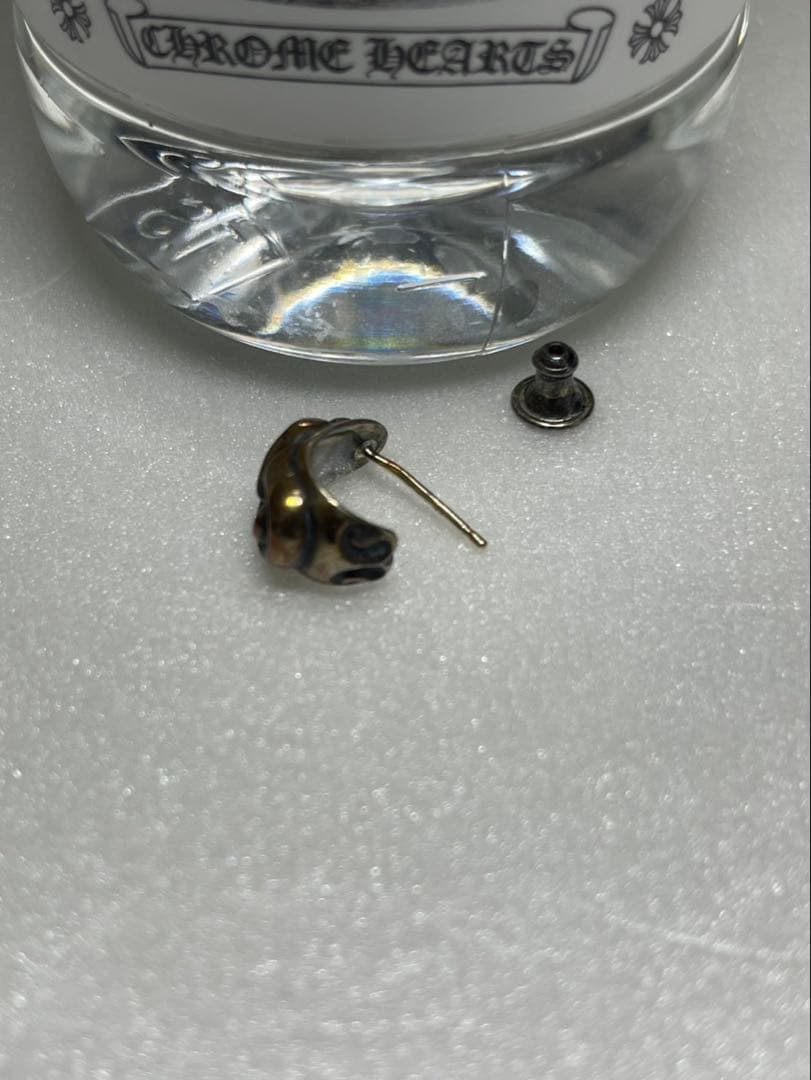 ア*シ様 クロムハーツ　ピアス　カーブドティアドロップピアス　イヤリング　水