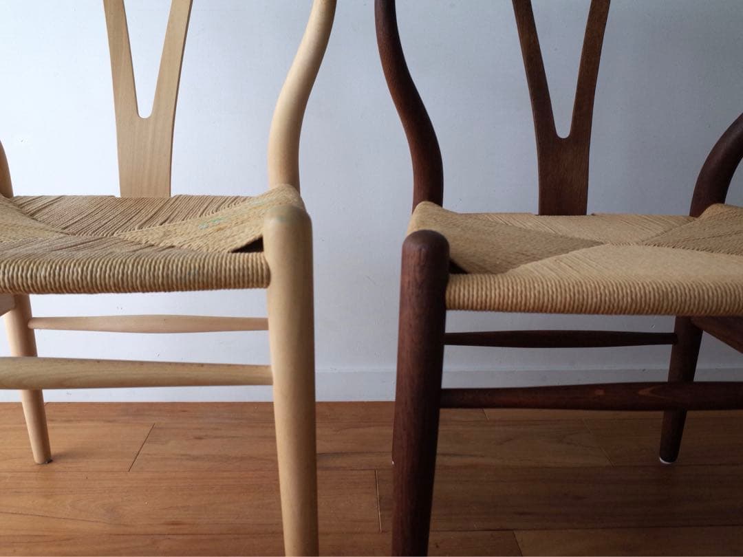 希少【ヴィンテージ 70年代 yチェア】オーク オイルフィニッシュ