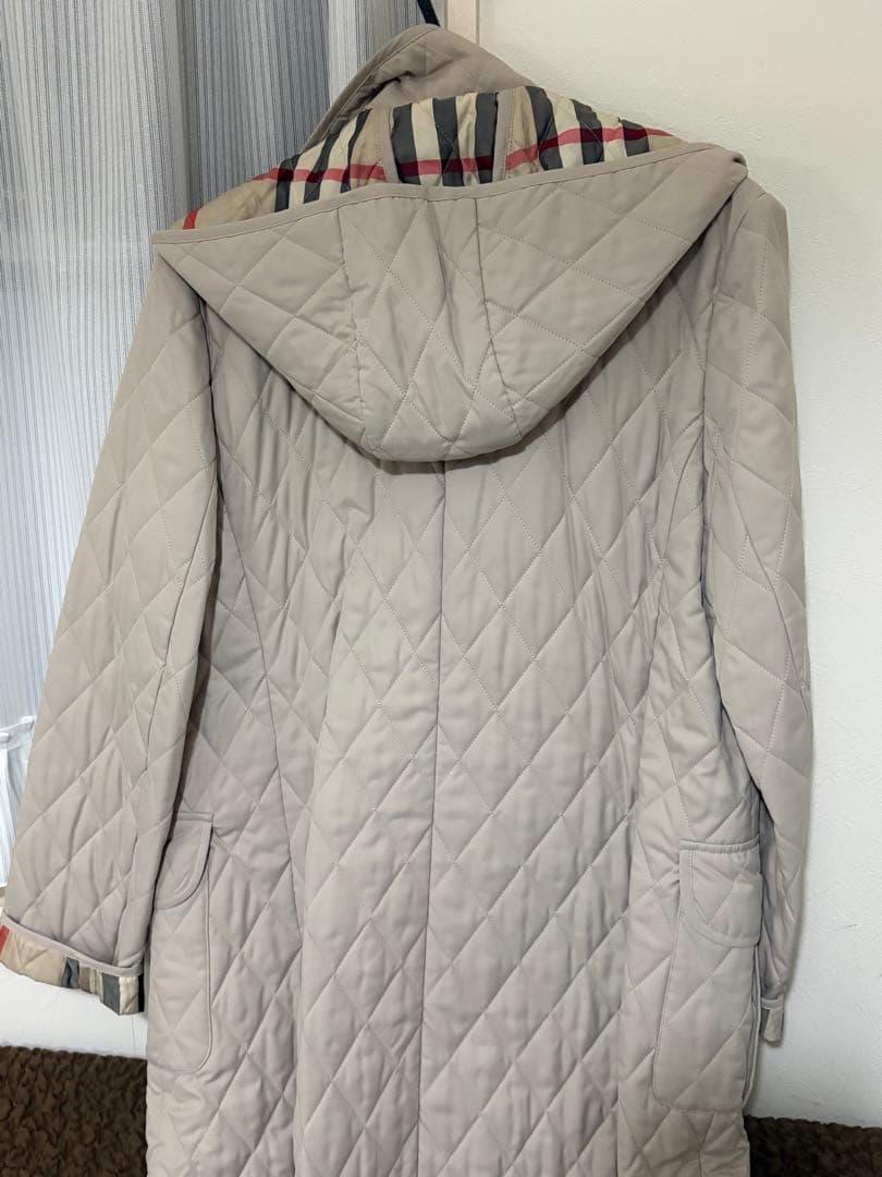 Burberry ベージュ キルティングコート
