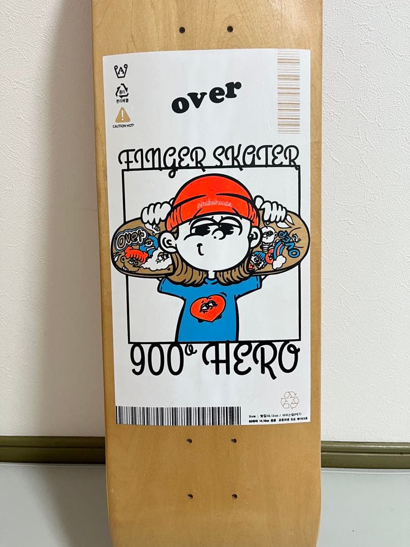 overprint スケートボード デッキ