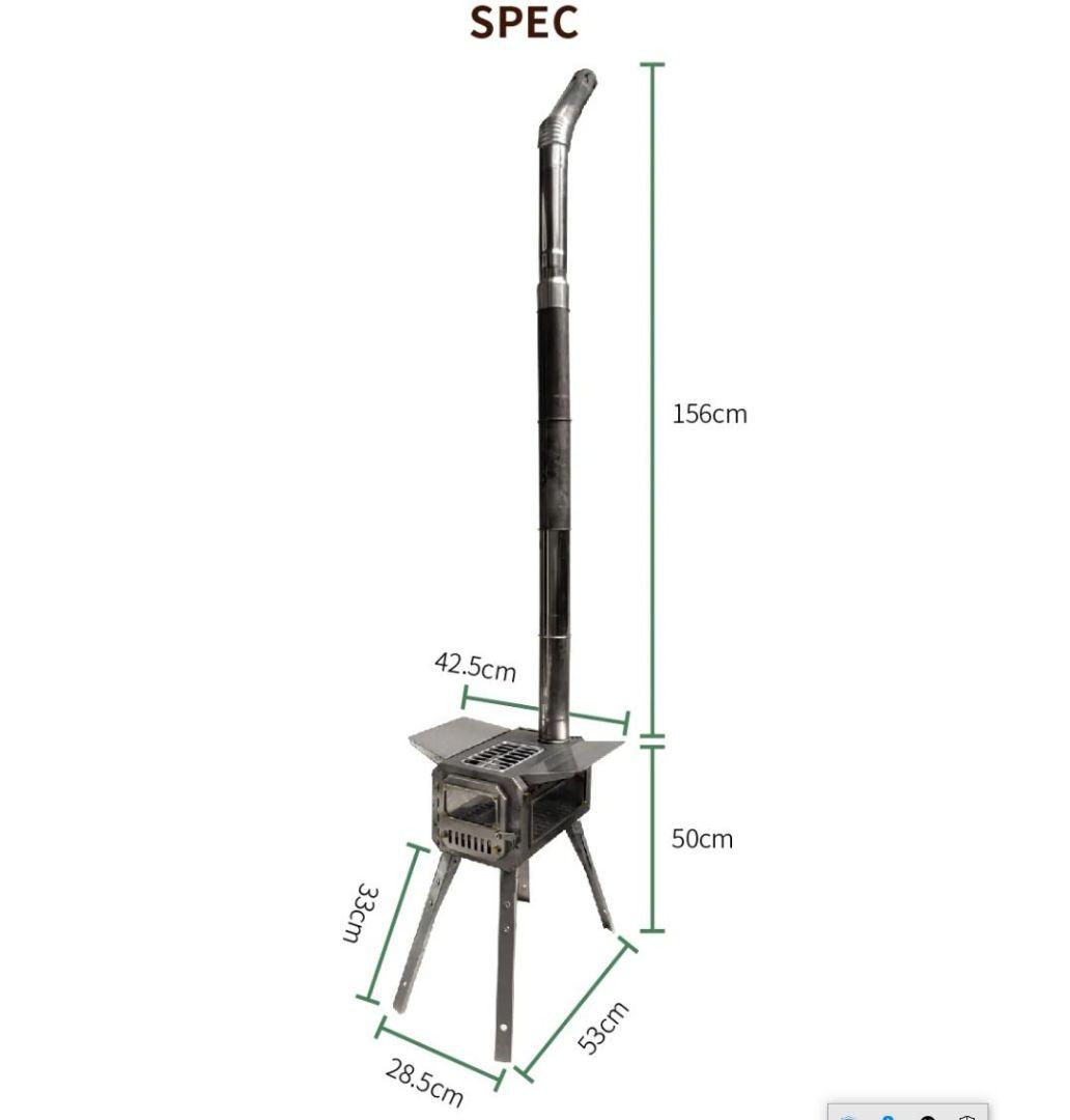 未使用 Cancamper 薪ストーブ　その他パーツフルセット
