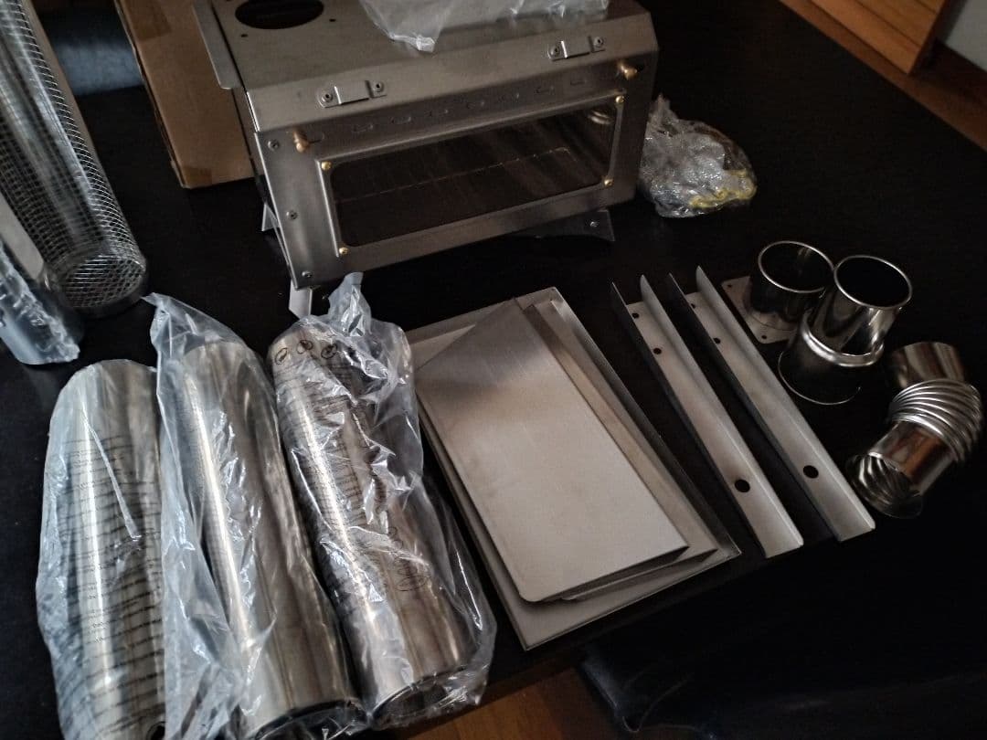 未使用 Cancamper 薪ストーブ　その他パーツフルセット