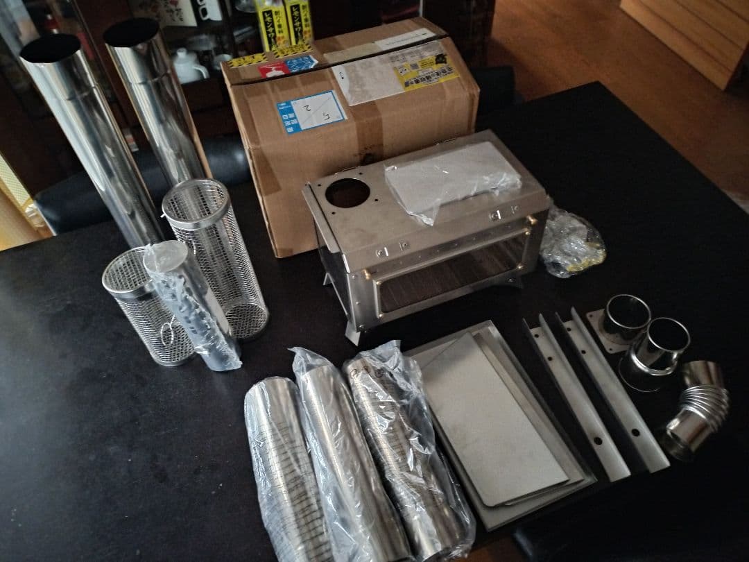 未使用 Cancamper 薪ストーブ　その他パーツフルセット