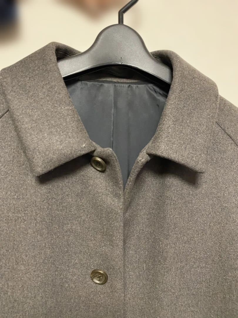 ATTACHMENT オーバーサイズバルマカーンコート グレー ATTACHMENT