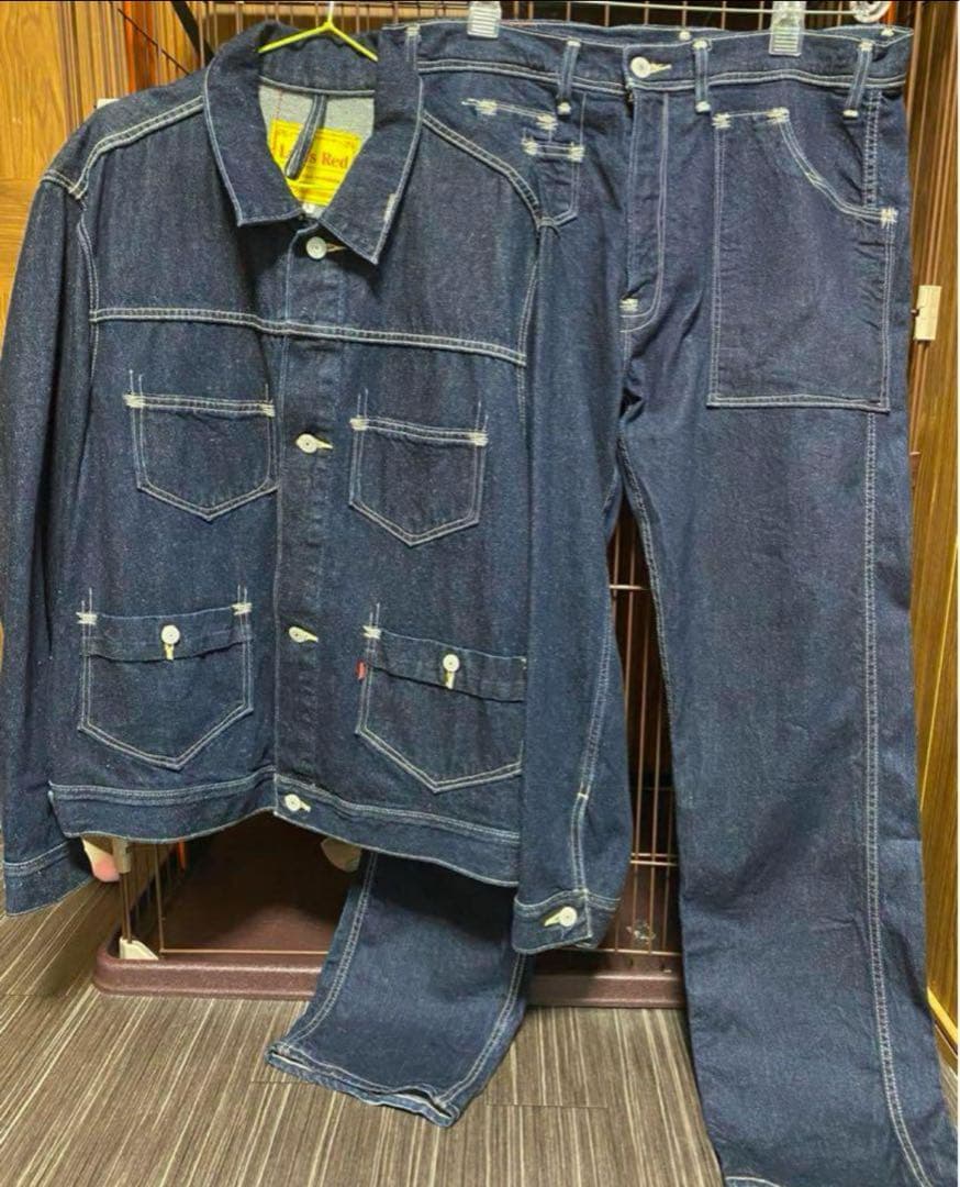 Levi's Redセットアップ ジャケットS （オーバーサイズ）パンツW28