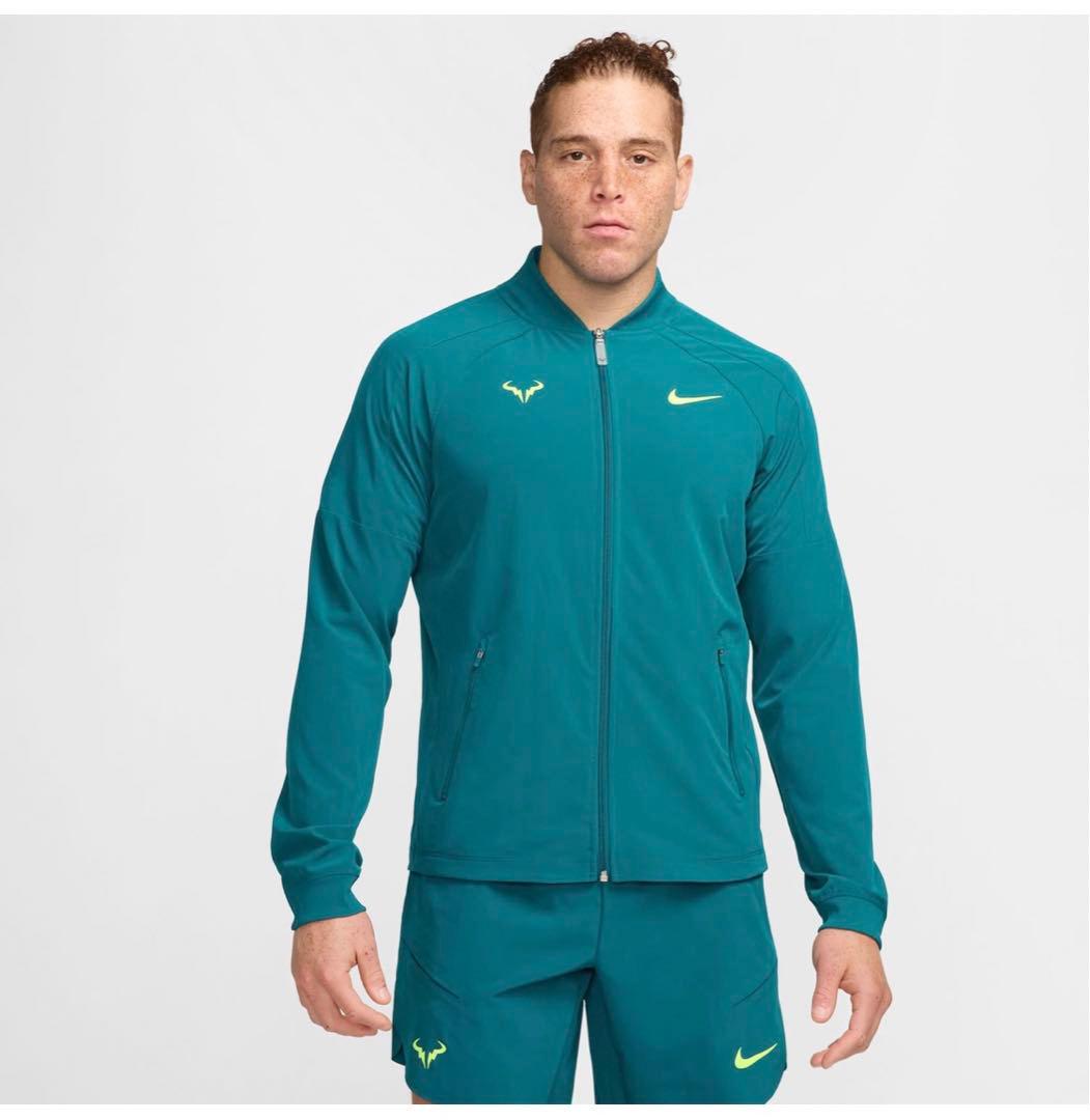 ナイキ　ナダル　 テニス　ジャケット　グリーン　日本未入荷　新品未使用