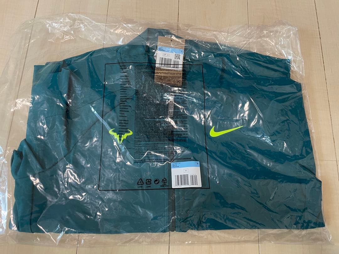 ナイキ　ナダル　 テニス　ジャケット　グリーン　日本未入荷　新品未使用