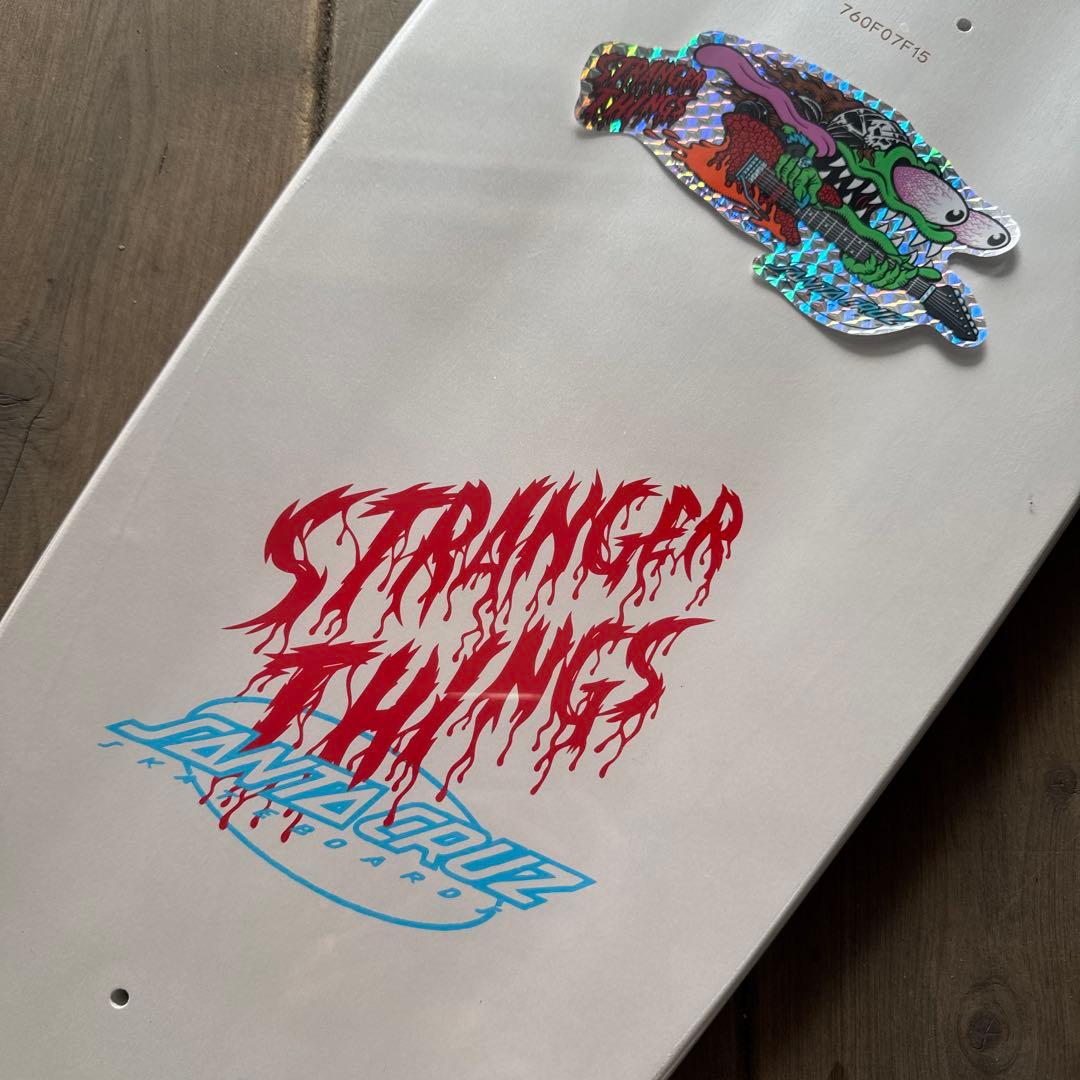 サンタクルーズストレンジャーシングスM. SLASHER スケボーデッキ