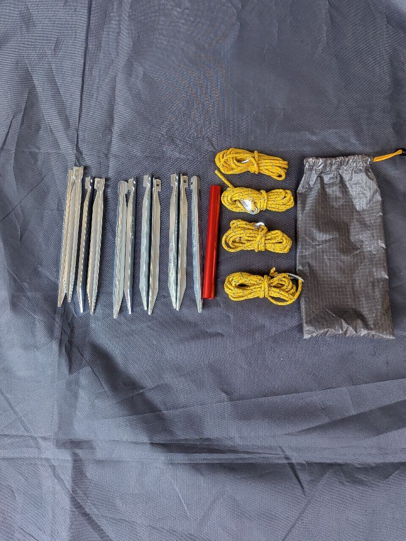 mont-bellステラリッジテント2　本体レインフライ、グランドシートセット