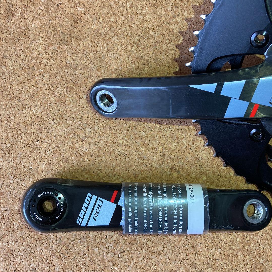 スラムレッド　クランクセット　ブラックエディション限定品53/39.172.5