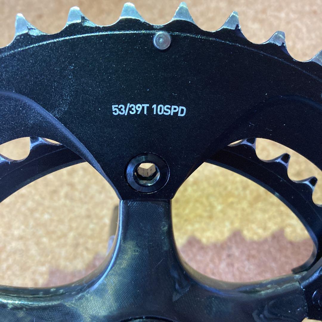 スラムレッド　クランクセット　ブラックエディション限定品53/39.172.5