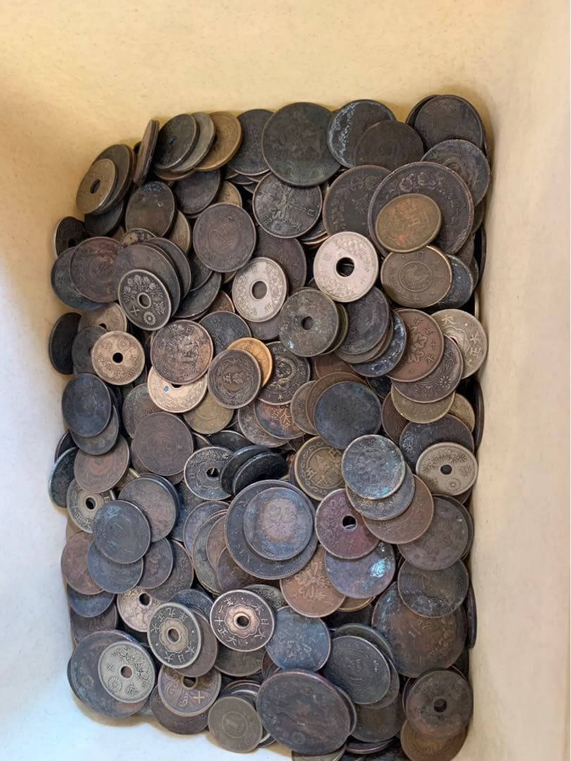 日本古銭 ジャンク銭その他まとめ おまけ付き アルミ貨無し - メルカリ
