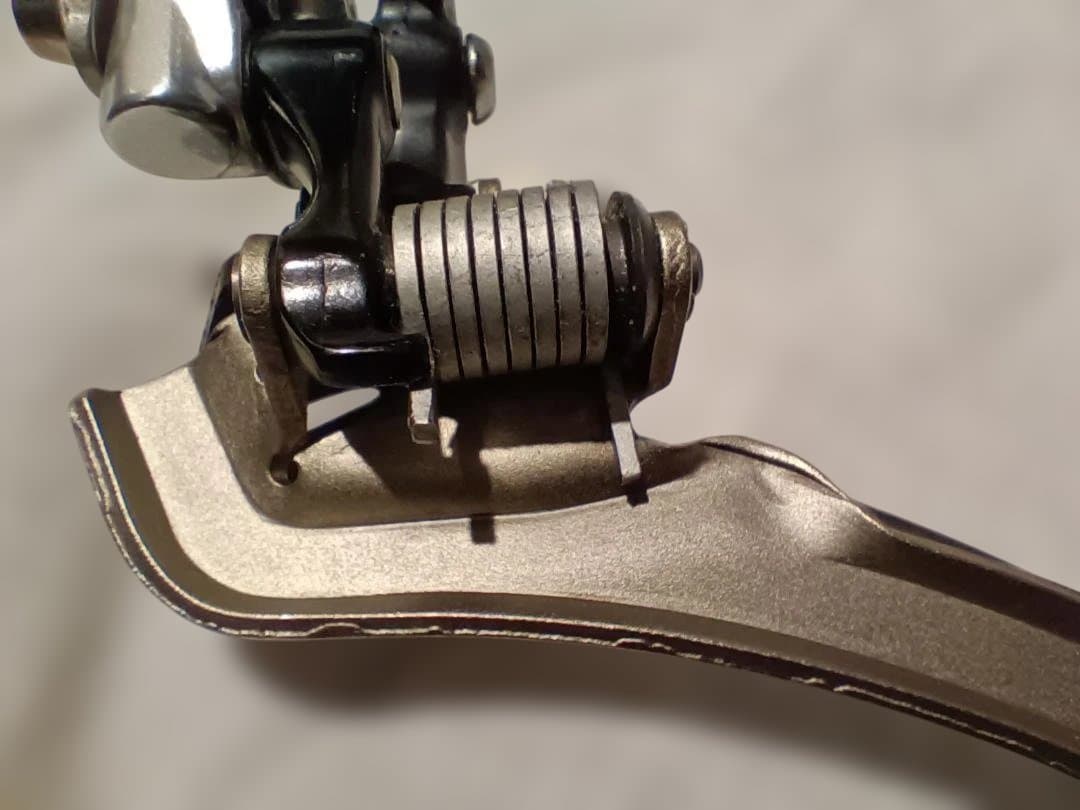 カンパニョーロ RECORD 10速 FD QS 直付 カーボン/チタン