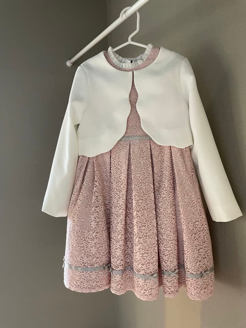 ポンポネット　pom ponette  入学式　ボレロ　ワンピース