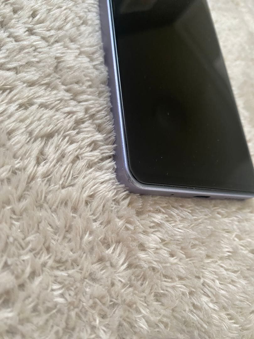 ソフトバンク　あんしんファミリースマホ　ラベンダー