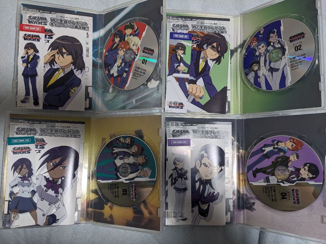 ミ*ロ様 ダンボール戦機WARS ウォーズ DVD 全12巻セット 書き下ろし小