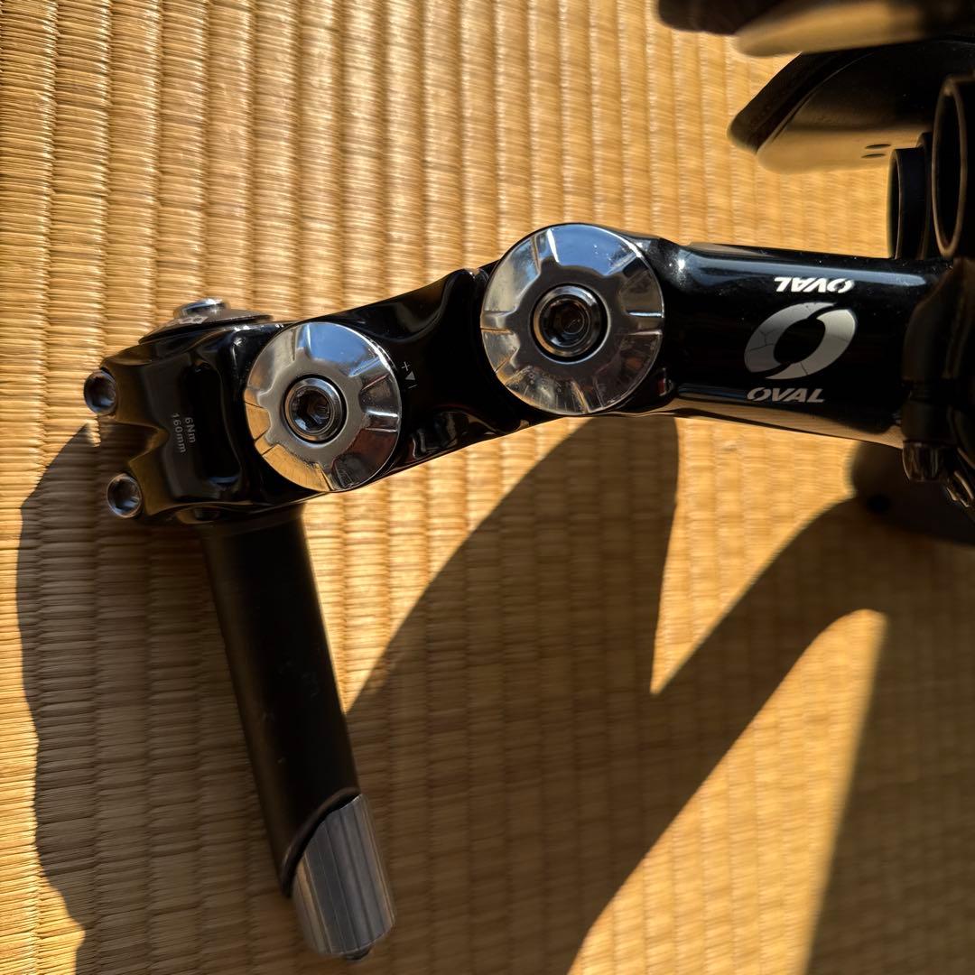 DEDA パラボリカDHバー エアロバー アームレスト付とOVALの可変式