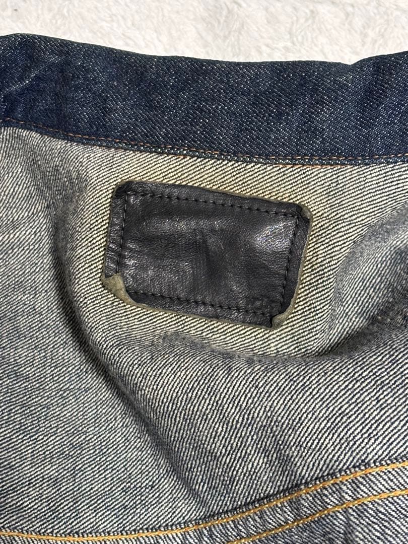 [1stタイプ]デニムジャケット 506xx ドーナツボタン 濃紺 wjk