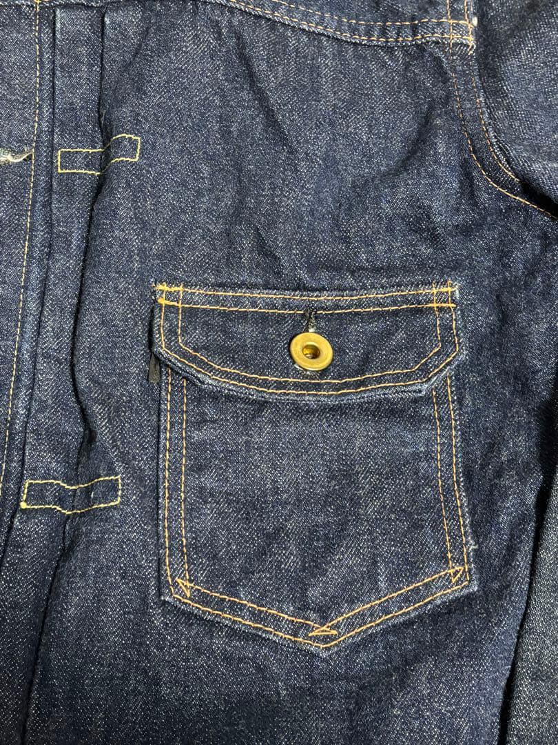 [1stタイプ]デニムジャケット 506xx ドーナツボタン 濃紺 wjk