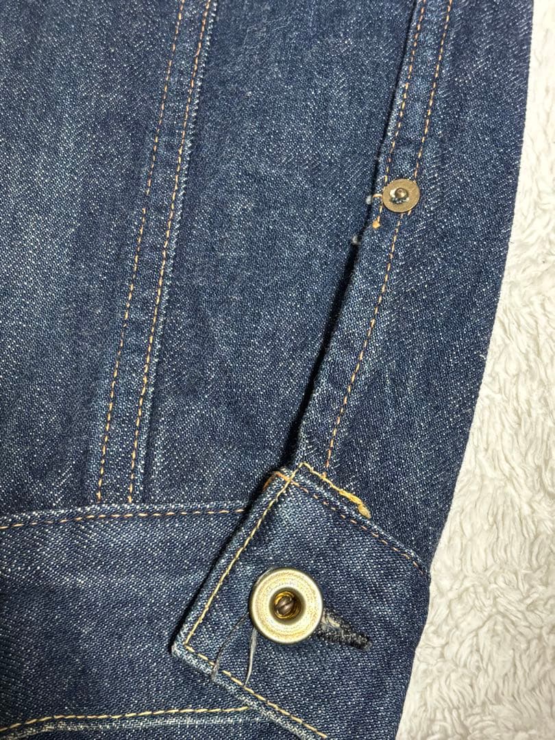 [1stタイプ]デニムジャケット 506xx ドーナツボタン 濃紺 wjk