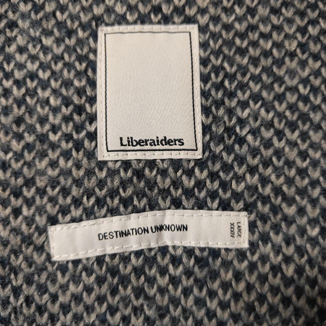 新品未使用タグ付きliberaiders モヘアニット カーディガン Lサイズ