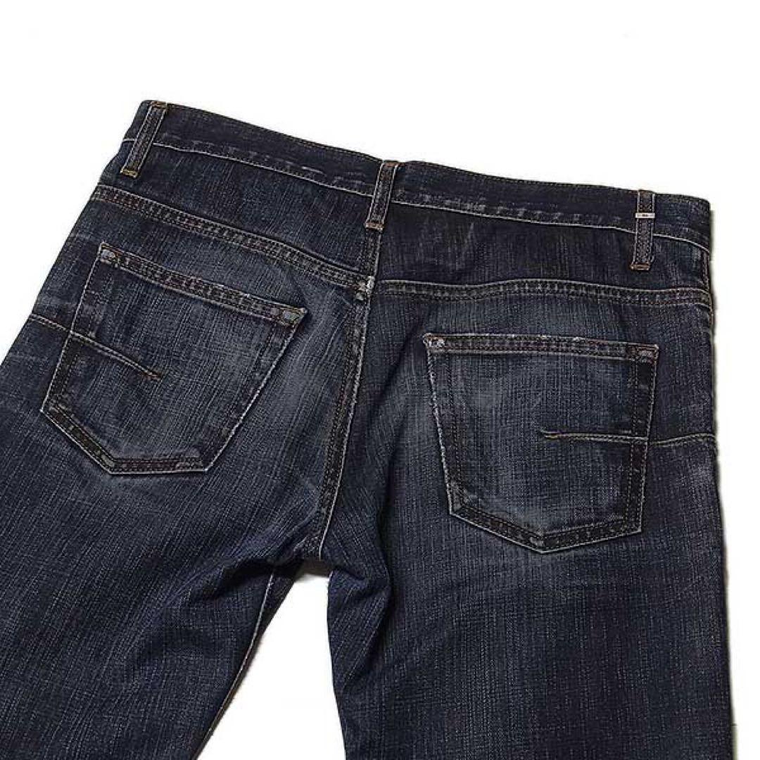 【DIOR HOMME】08AWクリス期ノンウォッシュ デニムパンツ