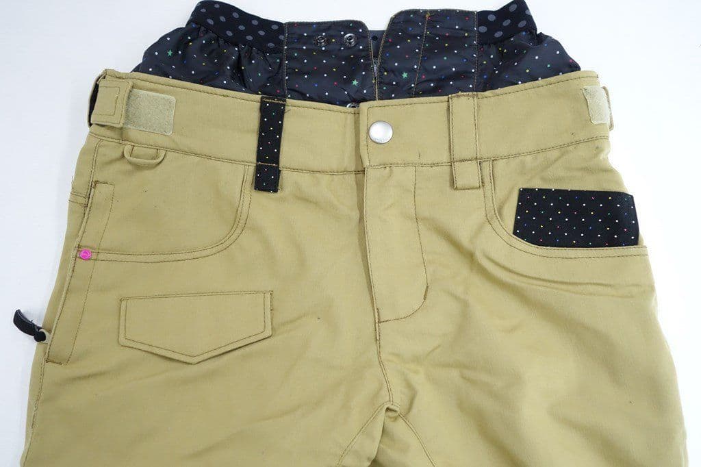 スノーボードウエア　上下セット　ジャケット　パンツ　かわいい　水玉