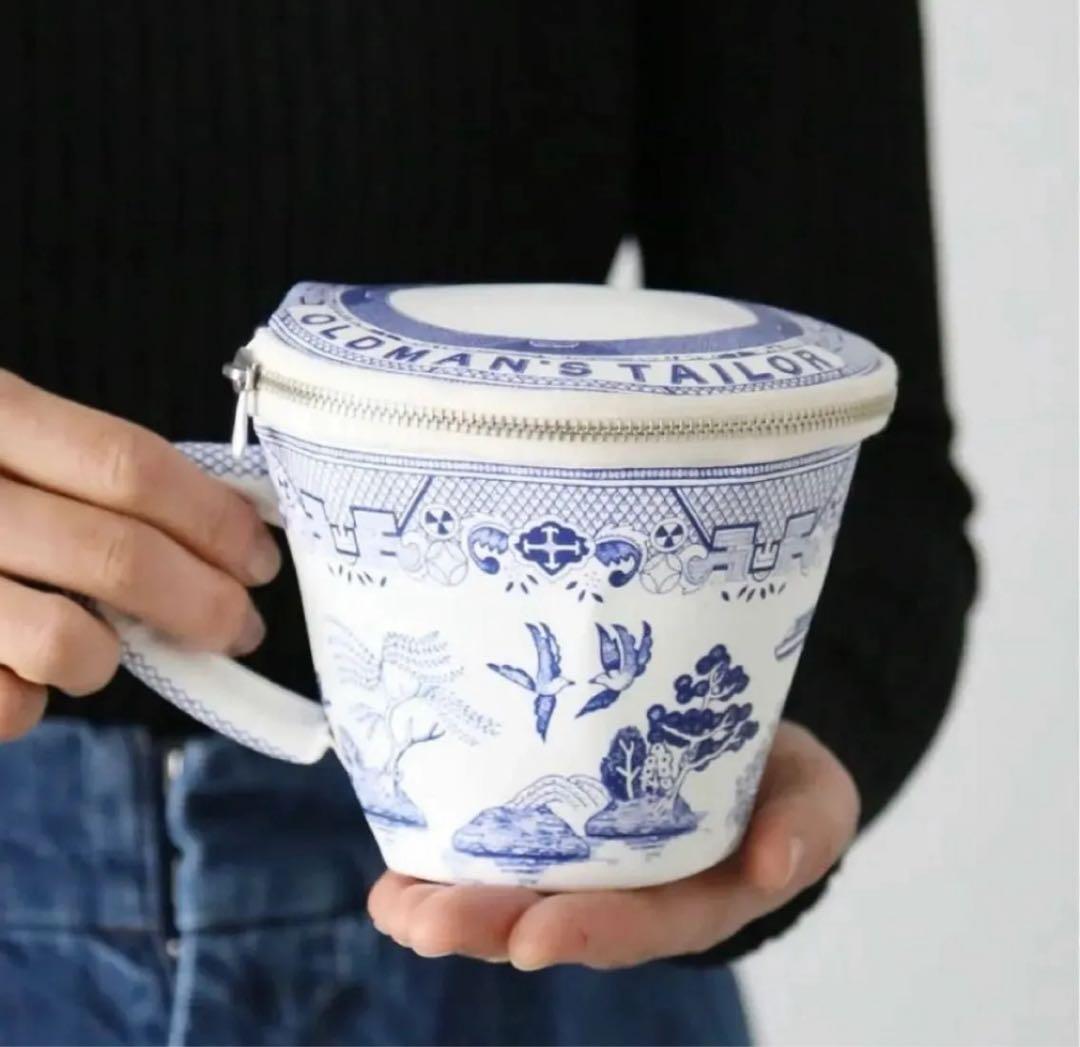 R&D.M.Co オールドマンズテーラーTEA CUP POUCH Blue