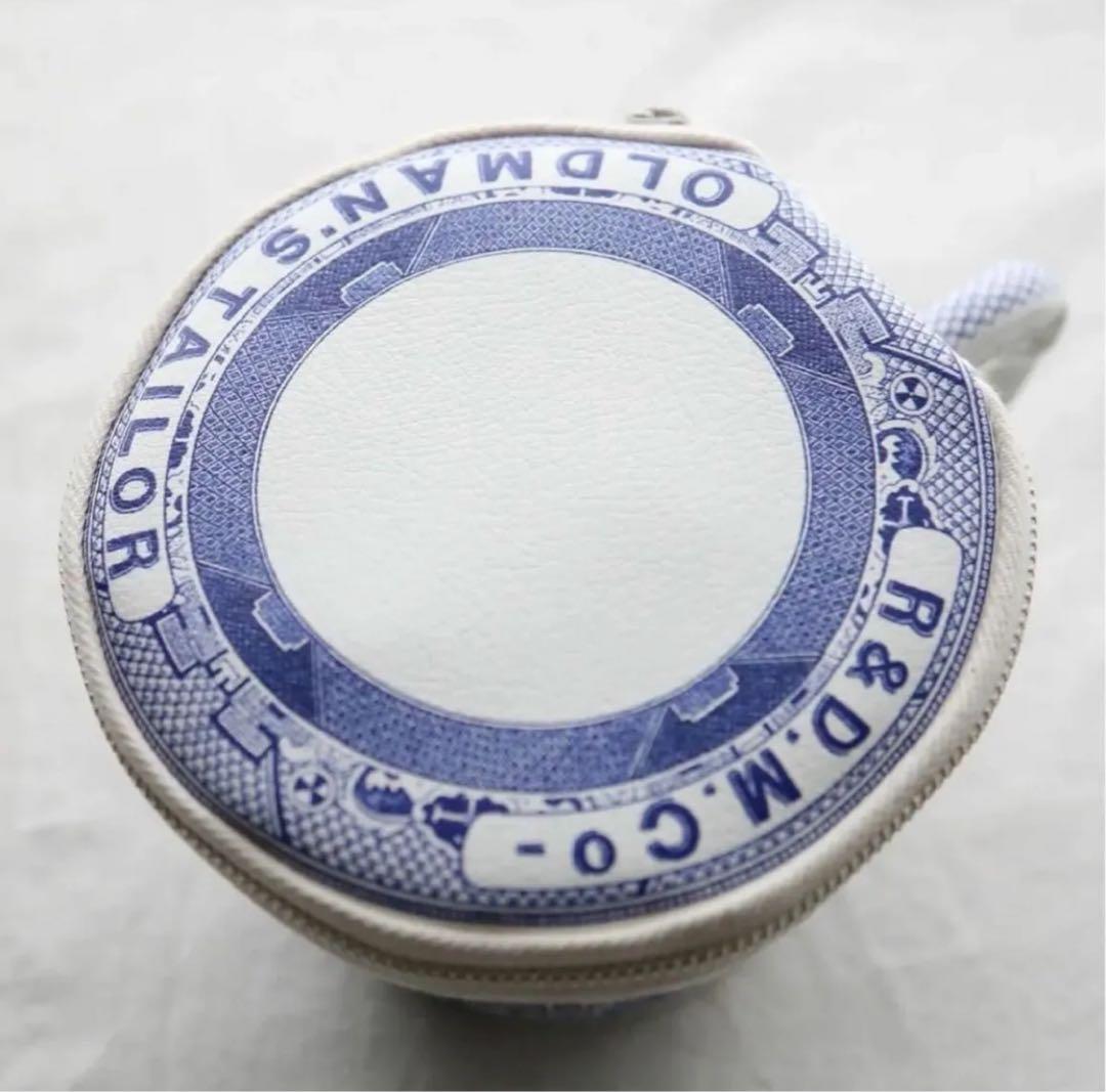 R&D.M.Co オールドマンズテーラーTEA CUP POUCH Blue