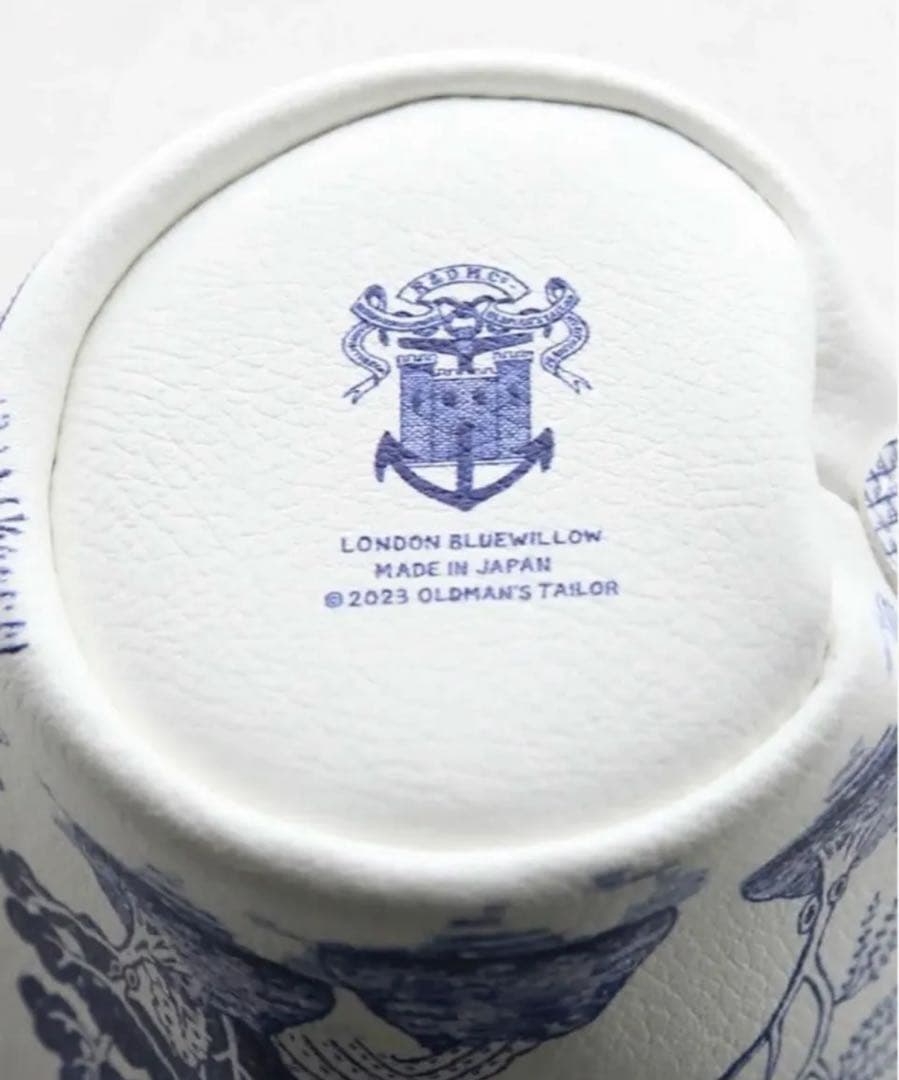 R&D.M.Co オールドマンズテーラーTEA CUP POUCH Blue
