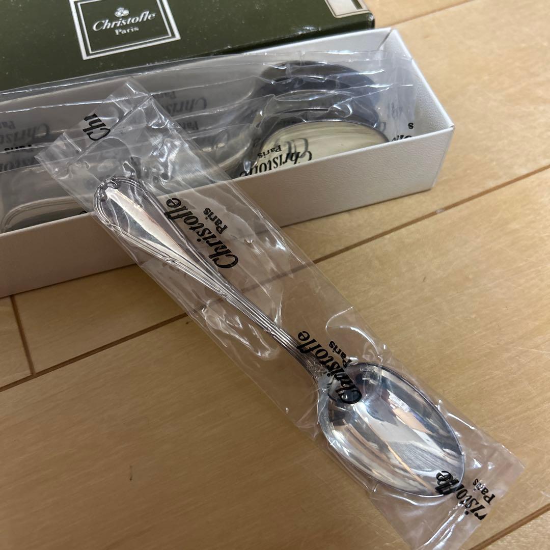 値下げ相談可能】Christofle スプーン 6本セット 未使用