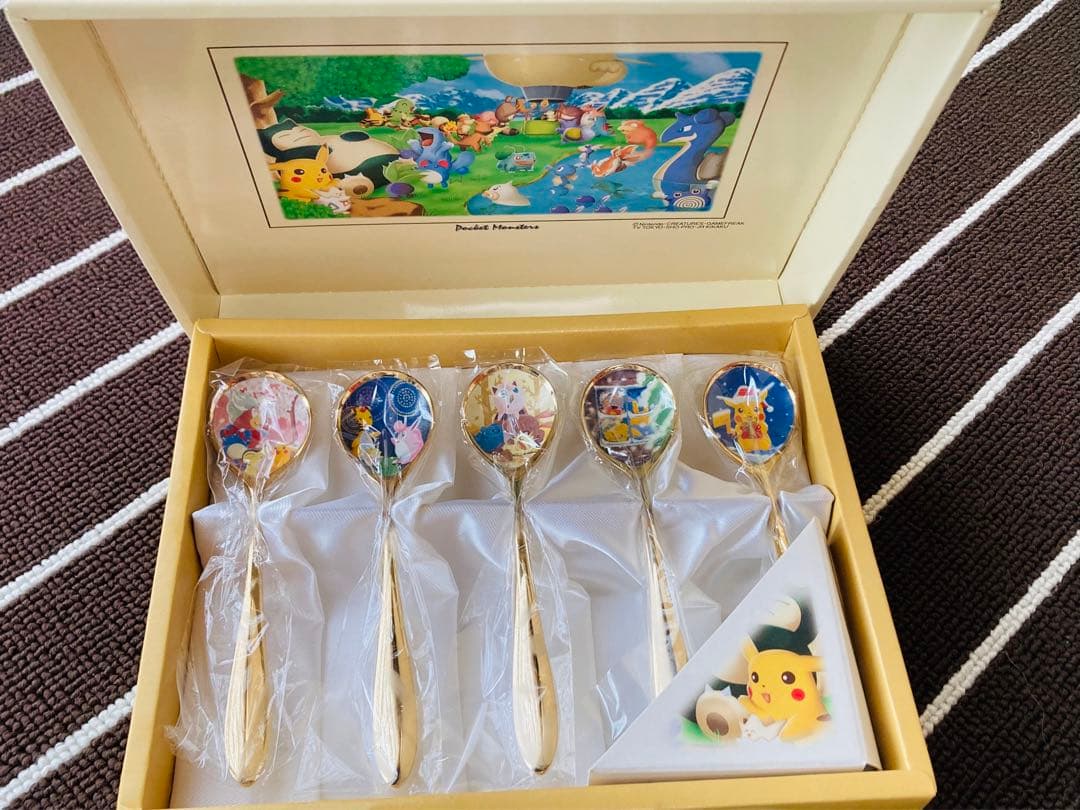 四季のポケモン (ゴールド) スプーン 5本セット FS-C5 - メルカリ