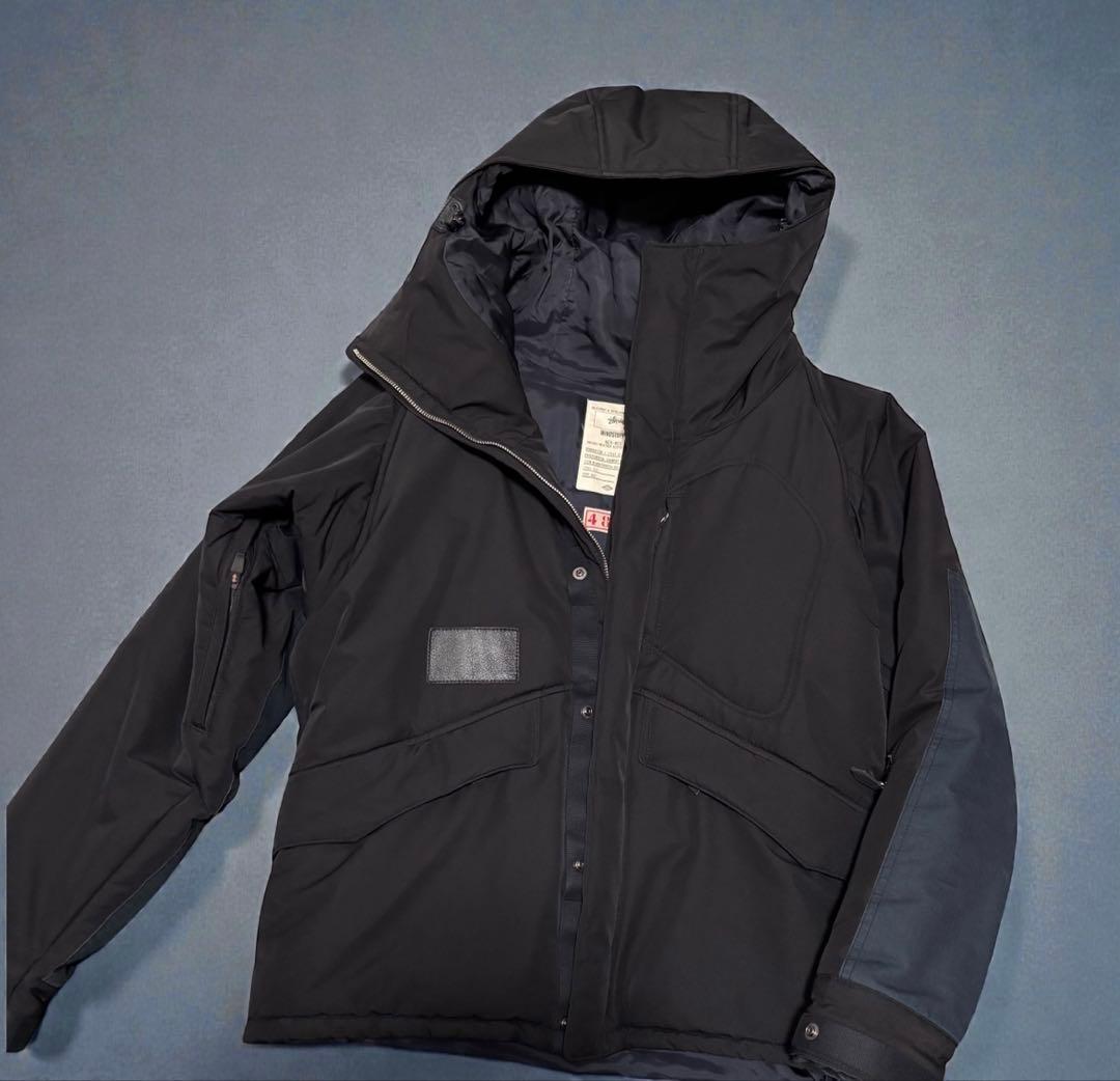 STUSSY NEX-WCS ネクストセブン WINDSTOPPER フーデッド