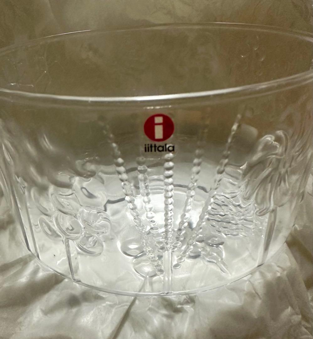 【新品未使用】 イッタラ Flora ボウル150mm クリア