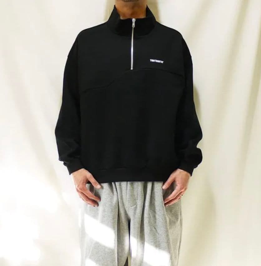 TIGHTBOOTH TBPR CREW SWEAT ハーフジップ L