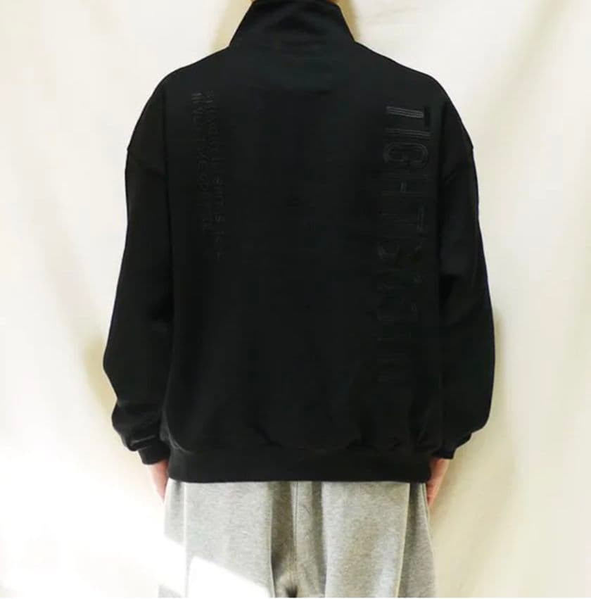 TIGHTBOOTH TBPR CREW SWEAT ハーフジップ L