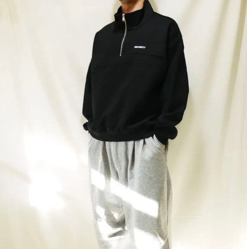 TIGHTBOOTH TBPR CREW SWEAT ハーフジップ L