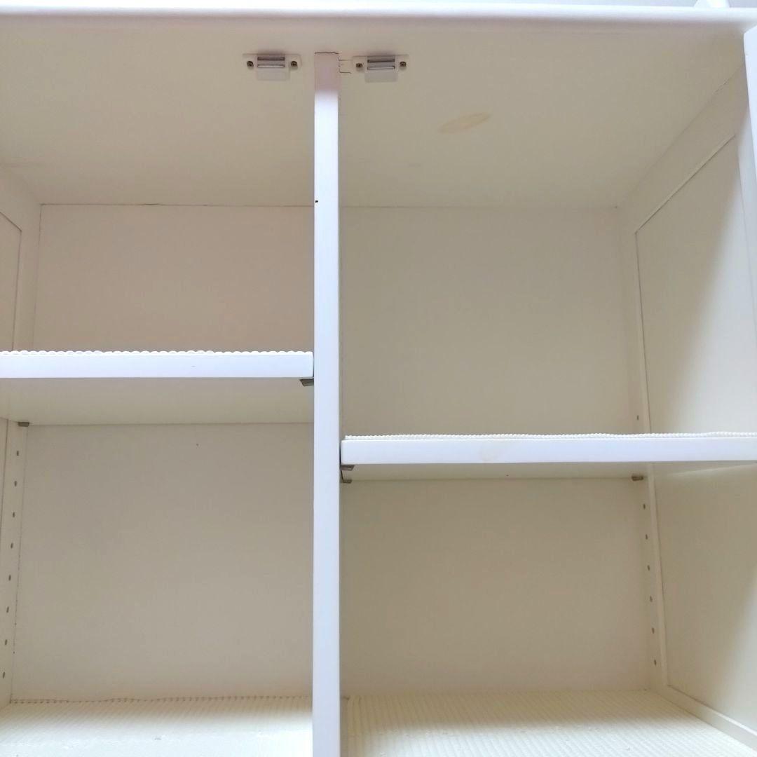 姫系 プリンセス 家具 ホワイト 木製 キャビネット 本棚 子供部屋 送料込み