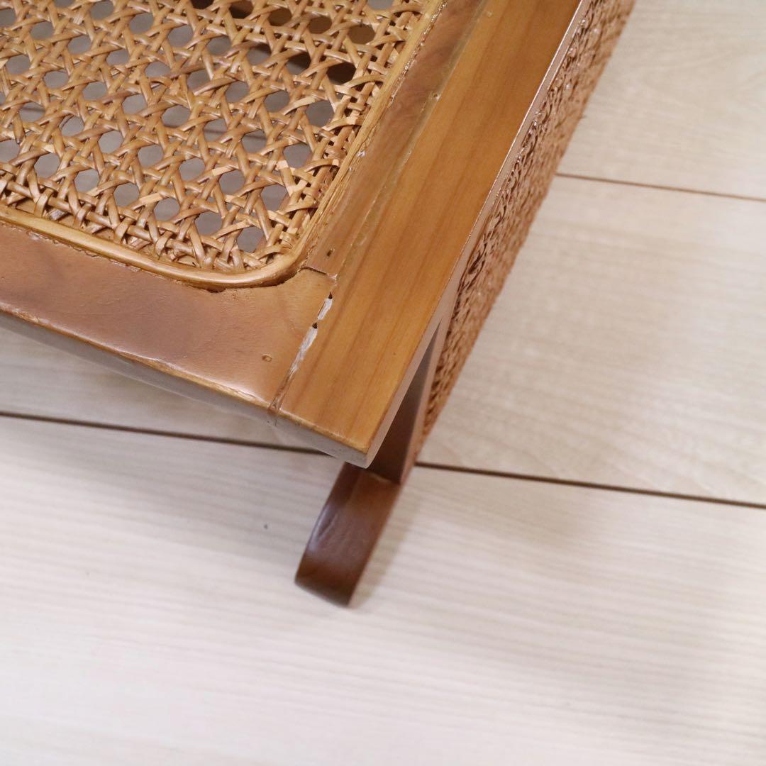 AZUMAYA BELOR 座椅子 ラタン フロアチェア 籐 北欧 モダン