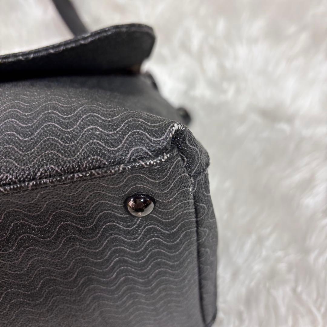 美品✨ザネラート ポスティーナ ショルダーバッグ 黒 ブラック