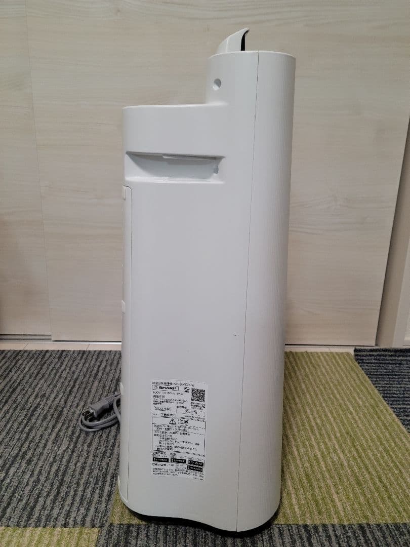 美品　SHARP KC-S500Y-W 加湿空気清浄機 ホワイト　2023年製