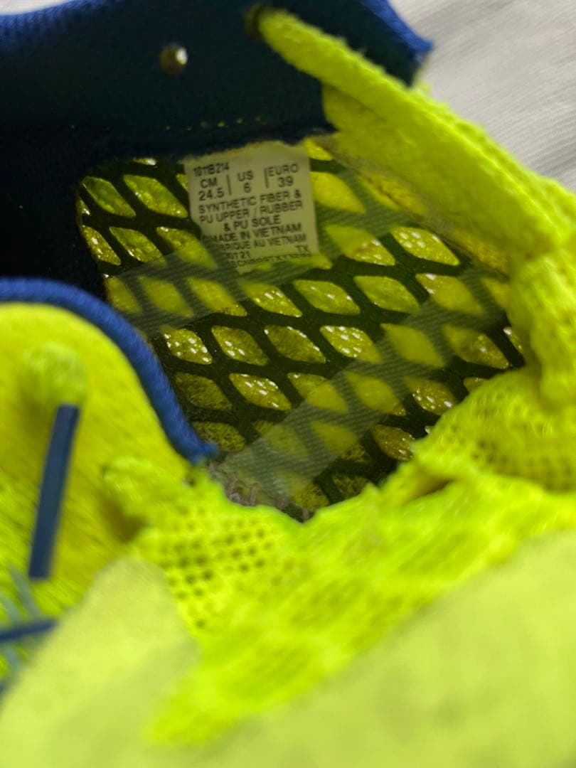 asics Tarther Edge イエロー/ブルー