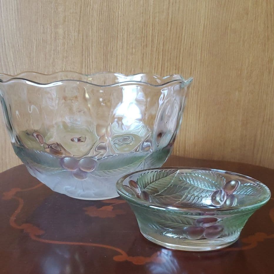 HOYA パンチセット フルーツパンチボウル カップ5客 昭和レトロ - メルカリ