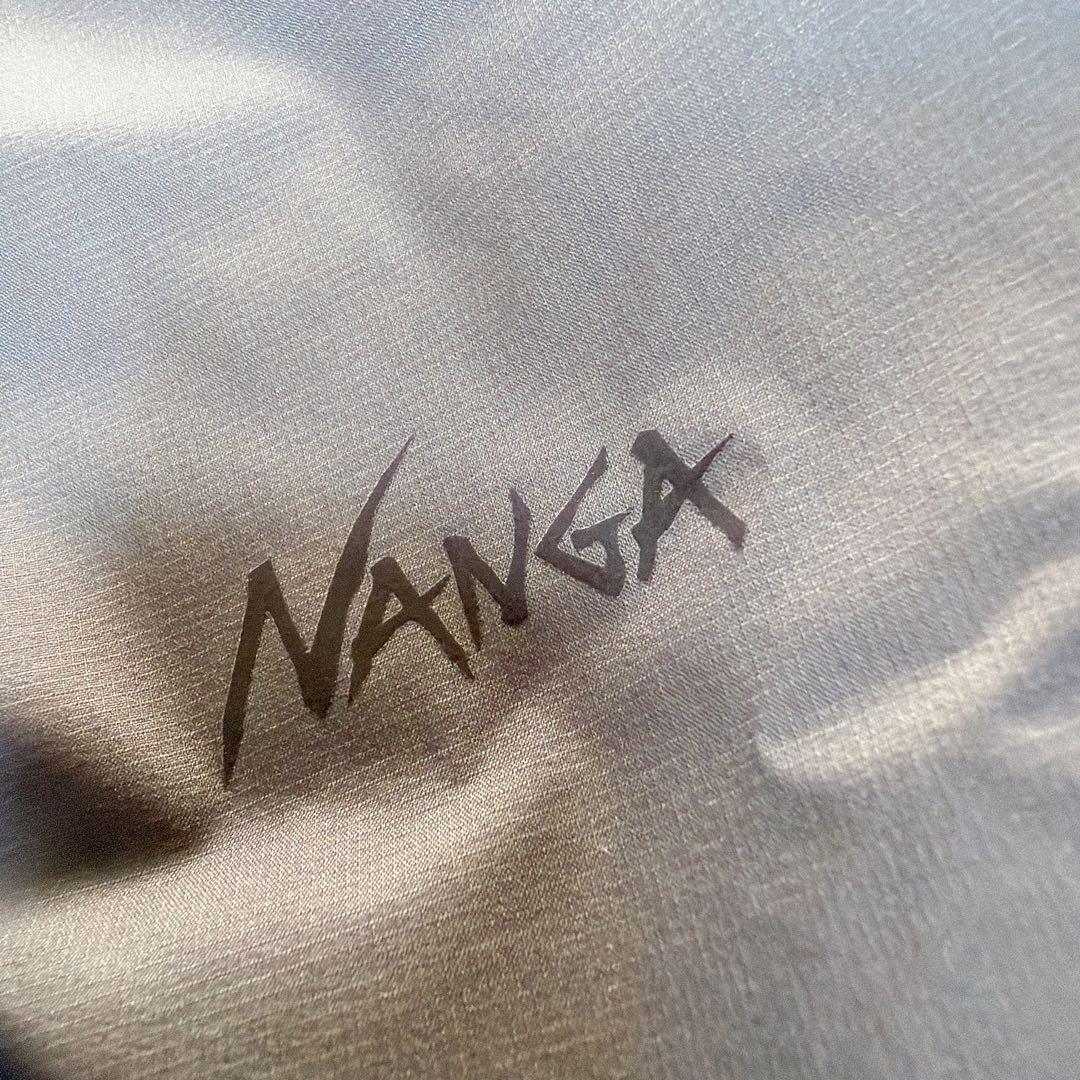 《美品》ナンガ×アーバンリサーチ別注 ダウンジャケット ノーカラー グレー S