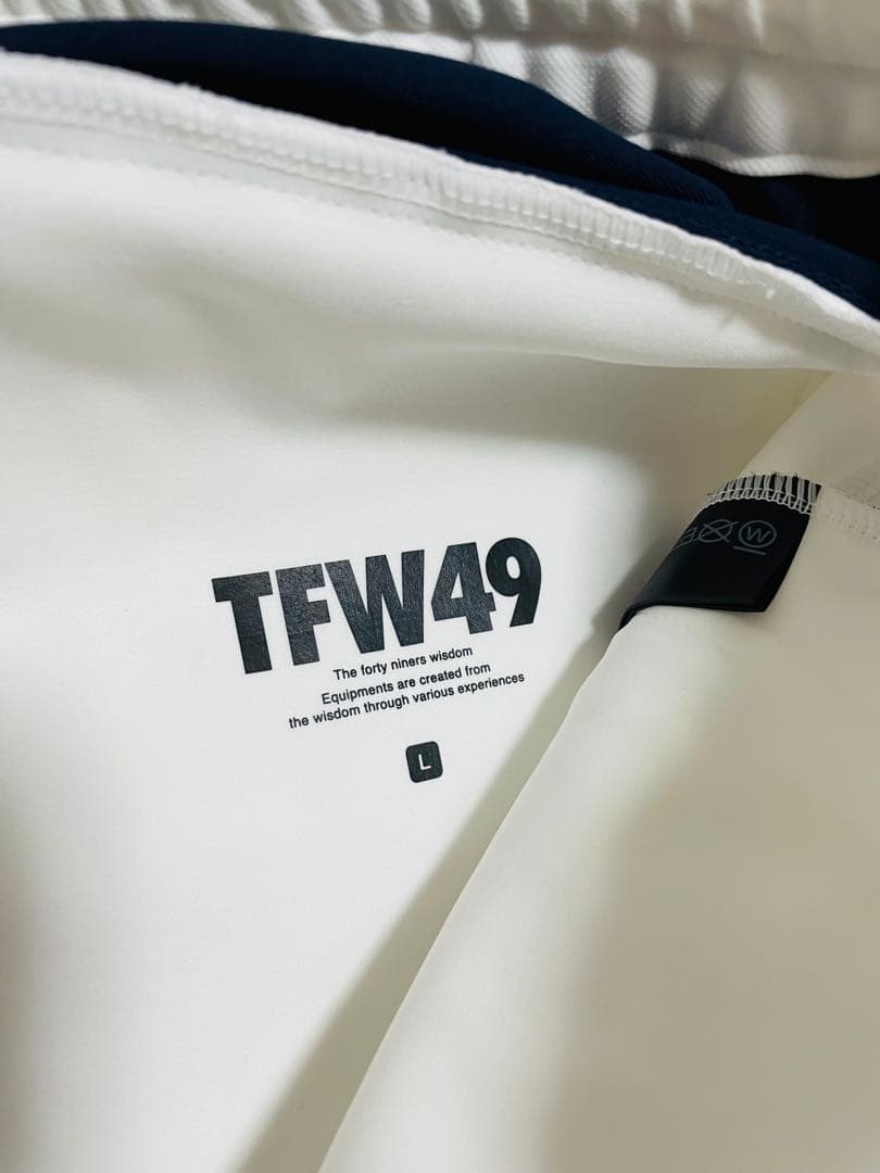 定価8.7万　TFW49 MULTIセットアップ　ホワイト　ジャージ L ゴルフ
