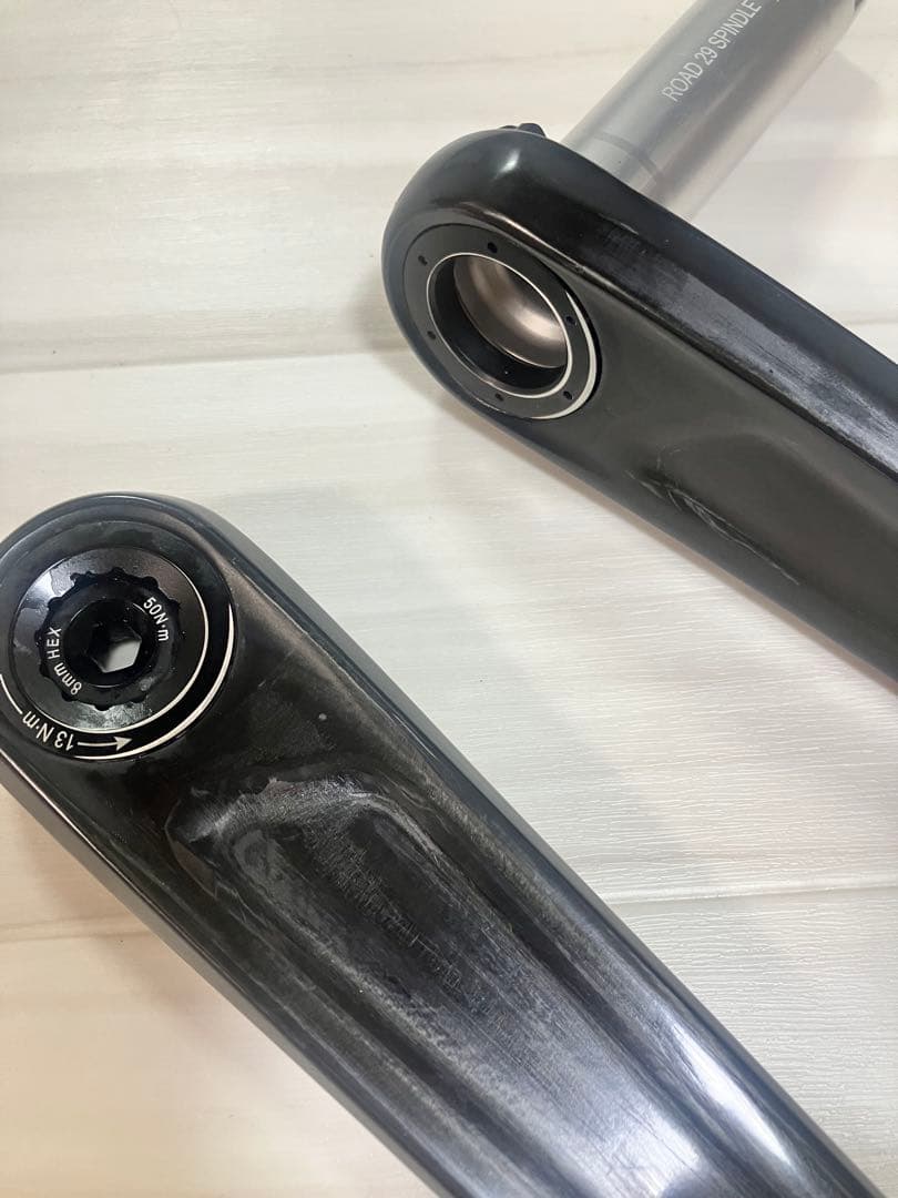 162.5mm ROCKBROS 超軽量カーボンクランク DUB規格