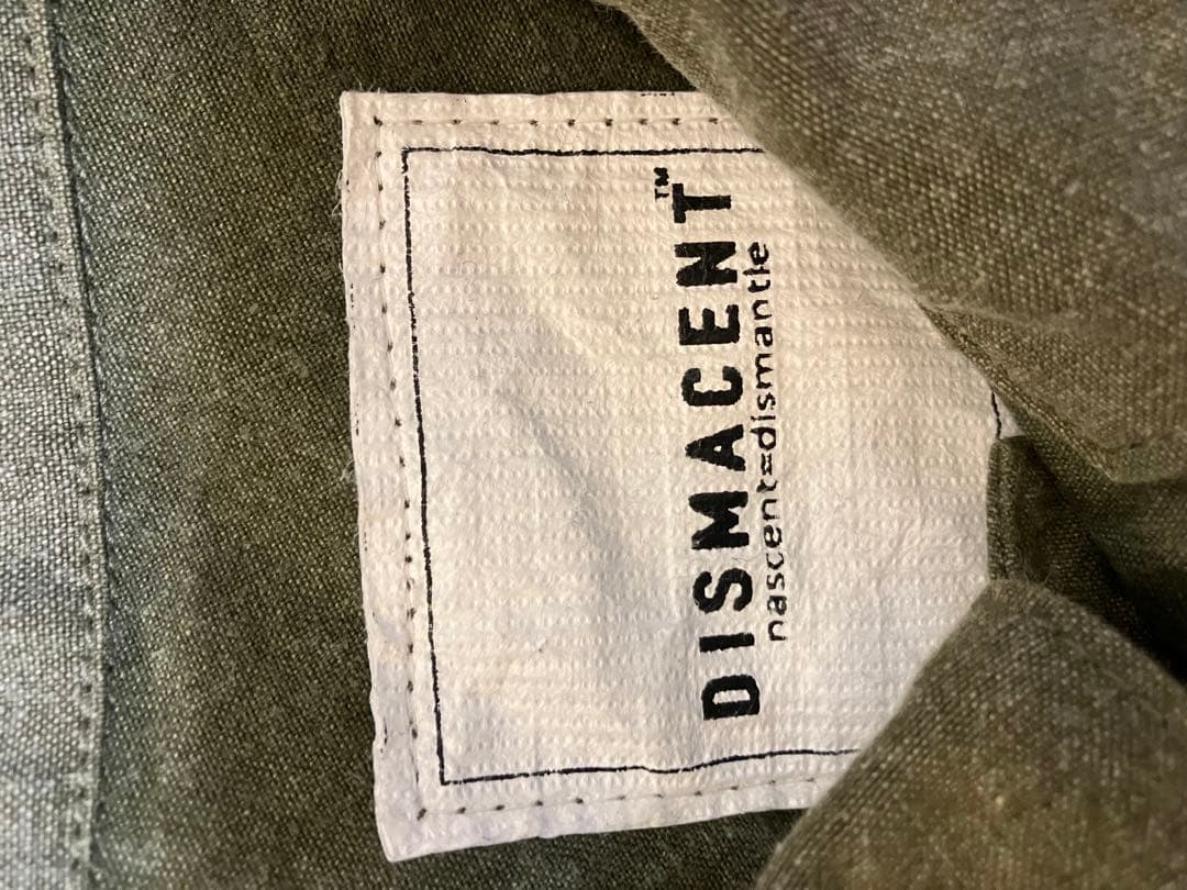 DISMACENT ミリタリー リメイク　ジャケット